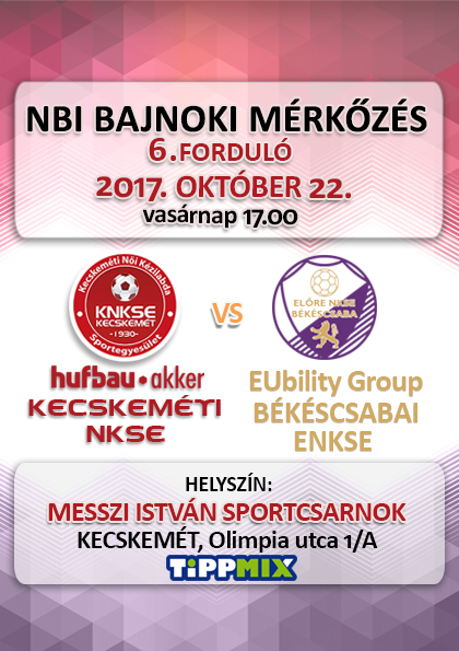 NB1 Bajnoki mérkőzés – Hufbau-Akker Kecskeméti NKSE – EUbility Group Békéscsabai ENKSE