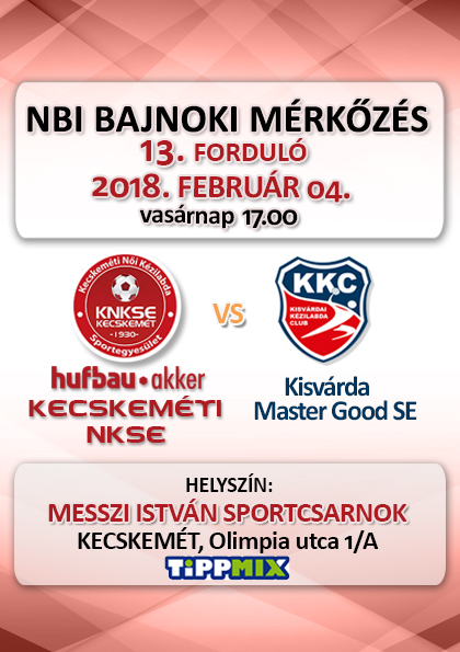 NB1 Bajnoki Mérkőzés – Hufbau-Akker Kecskeméti NKSE – Kisvárda Master Good SE